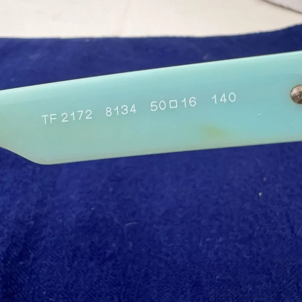 Tiffany & Co Eyeglasses Frames Only TF2172 8134 Brown Tortoise Blue 50-16-140